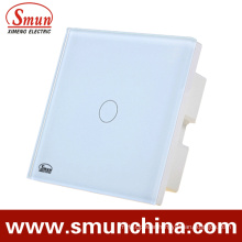 1 Gang Wall Touch Switch, Remote Control Switch ABS Fireproof 1500W